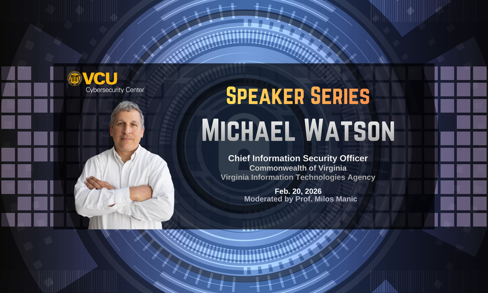 Speaker Series - Michael Watson